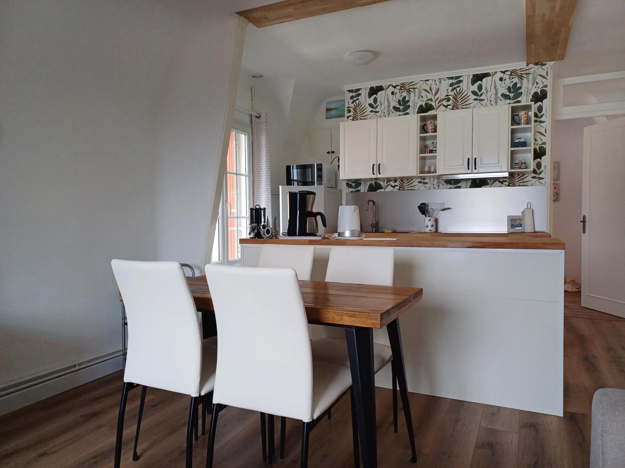 Au Gre Des Marees 2 Appartement Face A La Mer 2Eme Etage Ault Ngoại thất bức ảnh
